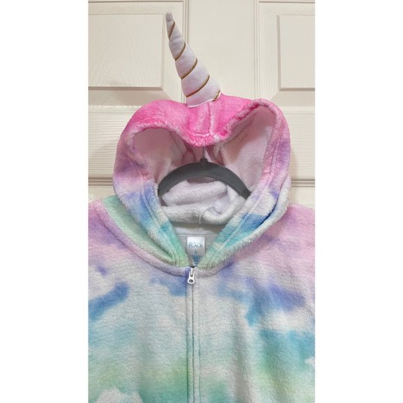 The children's place unicorn pajama size L/G - Picture 3 of 4